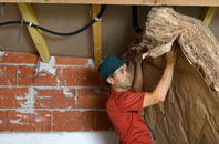 Old Clee tapered roof insulation